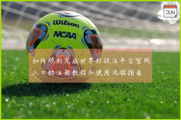 如何顺利完成世界杯投注平台官网入口的注册教程和使用流程指南